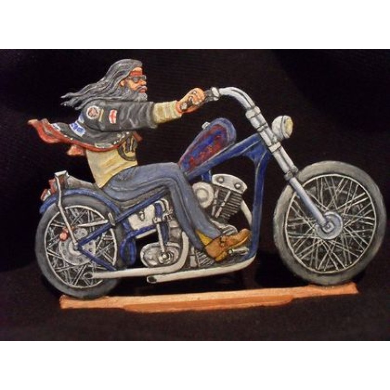 Campanella Portafortuna Ghost Rider Bell Biker Custom
